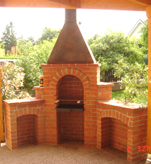 gemauerter Gartengriller