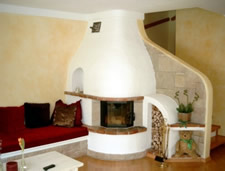 OFEN & KAMIN | ummauerter, finnischer Kamin