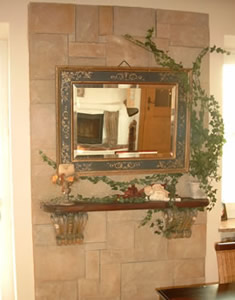 DEKORATION | Wandgestaltung mit Ziegel- und Steindekor, Dekoration